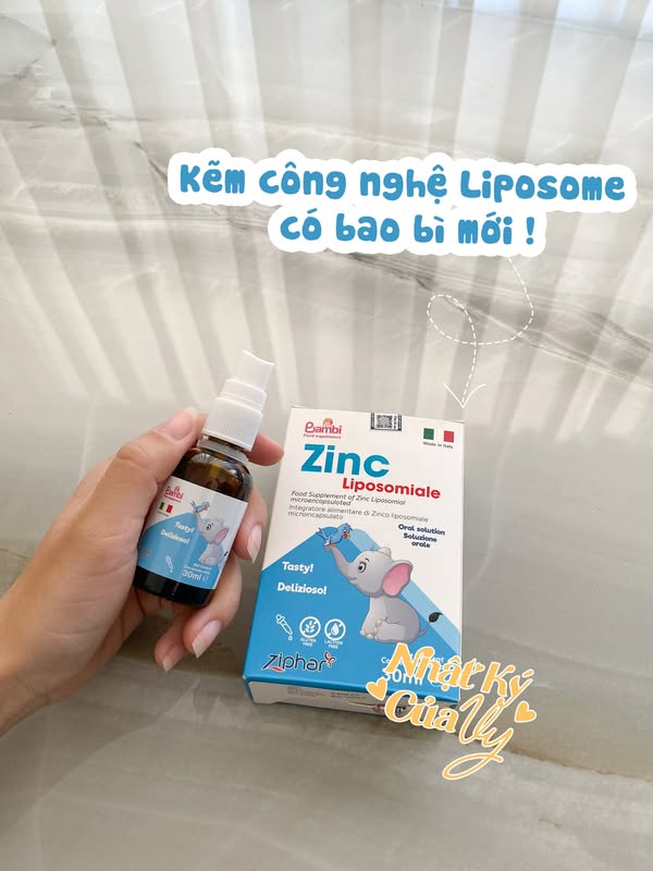 Kẽm Công Nghệ Liposome